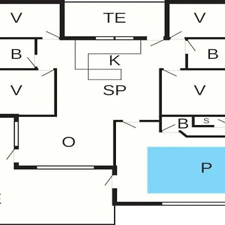 10 Person In Fjerritslev-by Traum Дом отдыха Fjerritslev